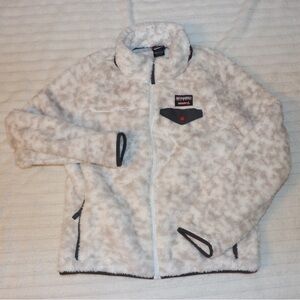 Vintage Gerry Weber Women’s Cream Fleece Puffer Jacket